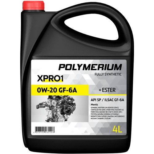 POLYMERIUM XPRO1 0W20 GF-6A 4L