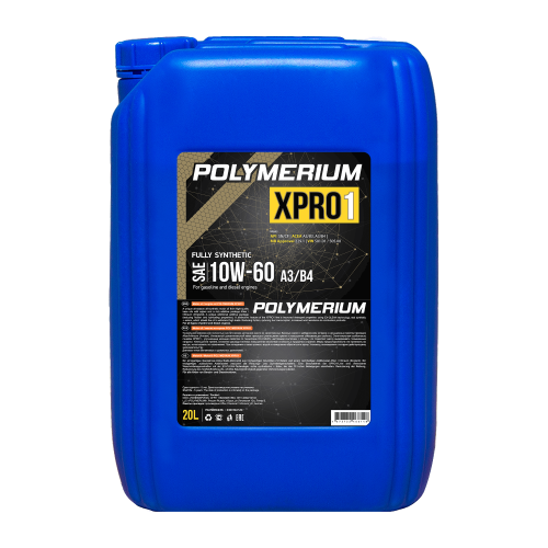 POLYMERIUM XPRO1 10W-60 A3/B4 20L