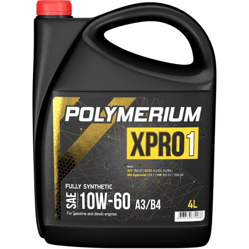 POLYMERIUM XPRO1 10W-60 A3/B4 4L