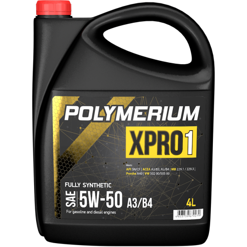 POLYMERIUM XPRO1 5W-50 A3/B4 4L