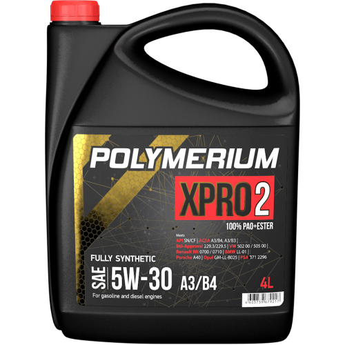 POLYMERIUM XPRO2 5W-30 A3/B4 4L